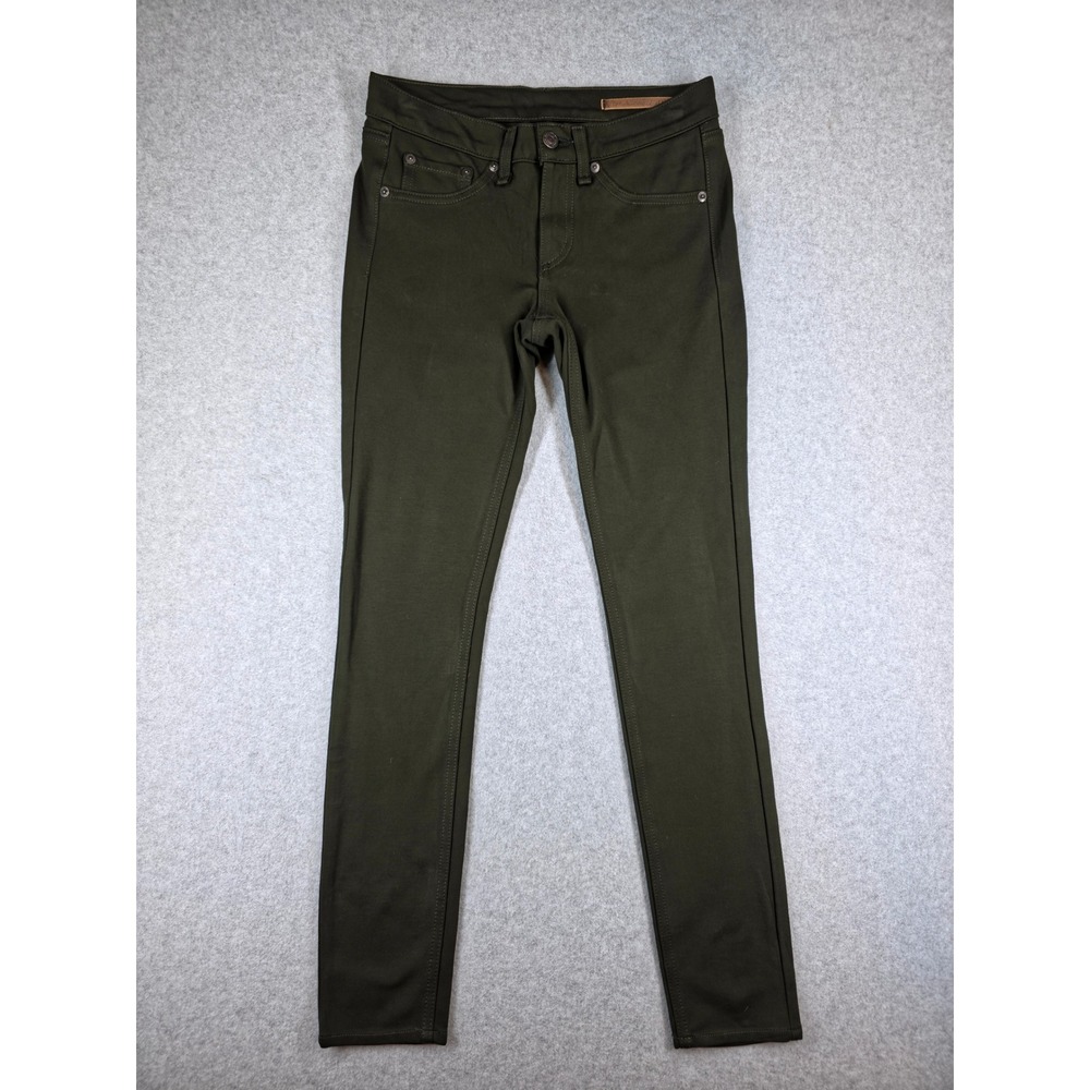 Rag & Bone Jean Olive Ponte Skinny Pants W1503C039OLI Green Size 25